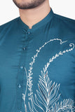 MENS PANJABI FUN BLUE