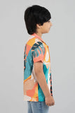 Prince Casual Shirt (2-8 Years) : Bold Leaf