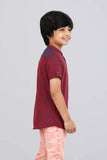 Prince shirt  ( 2- 8 years ) : Red & Green