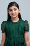 Princess's Woven Top : Green (2-8 Years)