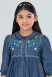 Princess Top (2-8 Years) :  Authentic Blue  I& indigo Blue