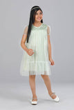 Princess Top (2-8 Years) : DK teal & Olivine