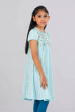 Princess top : Flamingo Pink & pale Turquoise ( 2- 8 years)