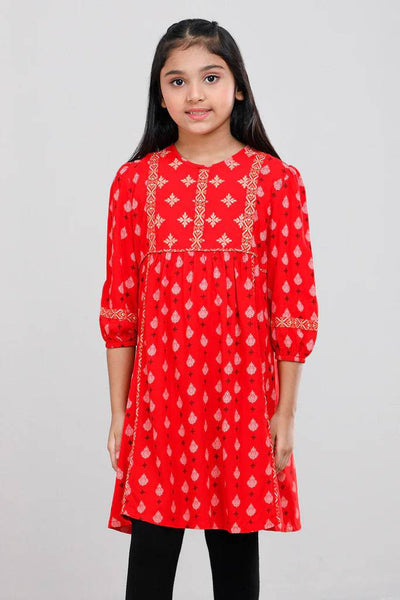 Princess Top : Raching Red ( 2- 8 years )