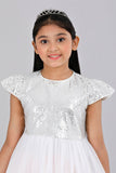 Princess Top : White (2-8 Years)