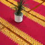 Rubber Print Table Runner