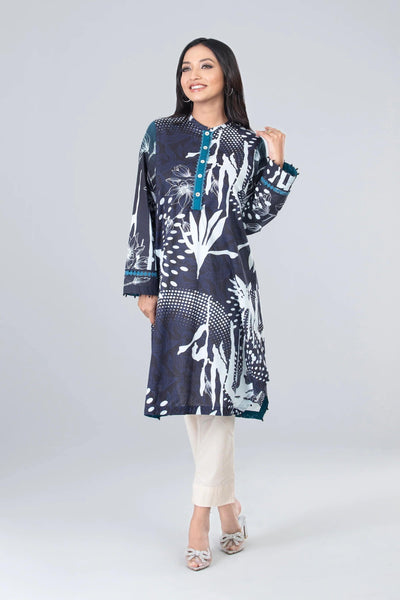 Women Ethnic Kurta : Navy