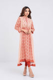 Women's Ethnic Kurta : Coral Printed & Pink Printed