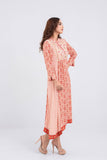 Women's Ethnic Kurta : Coral Printed & Pink Printed