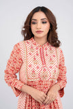 Women's Ethnic Kurta : Coral Printed & Pink Printed