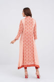 Women's Ethnic Kurta : Coral Printed & Pink Printed