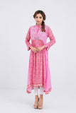 Women's Ethnic Kurta : Coral Printed & Pink Printed