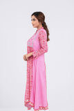 Women's Ethnic Kurta : Coral Printed & Pink Printed