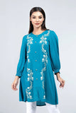 Women's Ethnic Kurti : Deep Lagoon