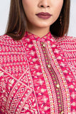 Women's Ethnic : Rose Red  & Chili Pepper Printed