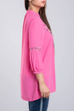 Women's Fashion Top : Pink & LT Pink