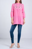 Women's Fashion Top : Pink & LT Pink