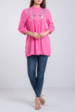 Women's Fashion Top : Pink & LT Pink