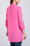 Women's Fashion Top : Pink & LT Pink