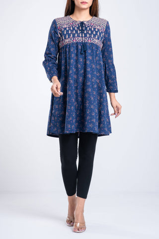 Women's Fatua : Navy Floral Printed