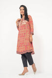 Women's Fatua : Red Printed & Aqua Printed