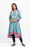 Women's Kurti : Golden Yellow & Sky Blue