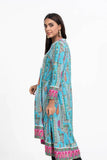 Women's Kurti : Golden Yellow & Sky Blue