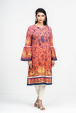 Women's Kurti : LIVING CORAL & TURKISH SEA