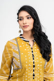 Women's Kurti : OLIVE BRANCH & YELLOW OCHRE