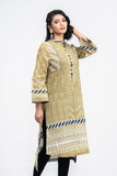 Women's Kurti : OLIVE BRANCH & YELLOW OCHRE