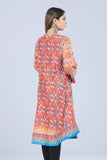 Women's Kurti : Sunset Gold & coral red