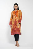 Women's Kurti : Teal & Maroon