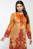 Women's Kurti : Teal & Maroon