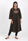 Women's kurti : Z black & Plum Purple