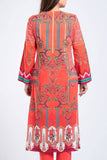 Women's Lawn : Fiery Red & Golden Orange (3 Pieces)