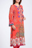 Women's Lawn : Fiery Red & Golden Orange (3 Pieces)