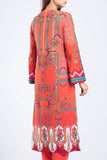 Women's Lawn : Fiery Red & Golden Orange (3 Pieces)