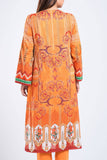 Women's Lawn : Fiery Red & Golden Orange (3 Pieces)