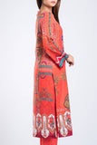 Women's Lawn : Fiery Red & Golden Orange (3 Pieces)