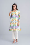 Women's Lawn Kurta -  Golden Pink