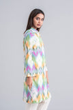 Women's Lawn Kurta -  Golden Pink