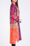 Women's Lawn : Maroon Banner & Plum Purple( 2 piece )