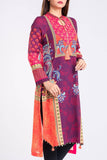 Women's Lawn : Maroon Banner & Plum Purple( 2 piece )