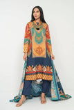 Women's Lawn : Orange Peal &  Teal