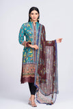 Women's lawn : TURQUOISE & INDIGO