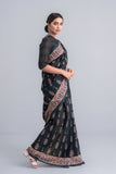 Women's Saree - Black