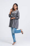 Women's Woven tops : Black check