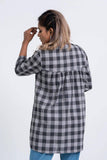 Women's Woven tops : Black check