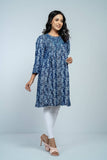 WOMENS FUTUA: BLUE PRINTED