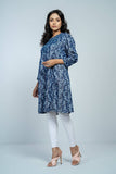 WOMENS FUTUA: BLUE PRINTED